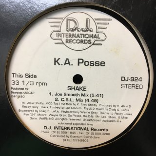 K.A. Posse - Stick Music (Vol. 1, Part 1) / Shake