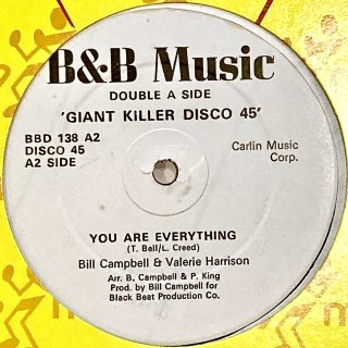 Bill Campbell & Valerie Harrison - Endless Love / You Are Everything