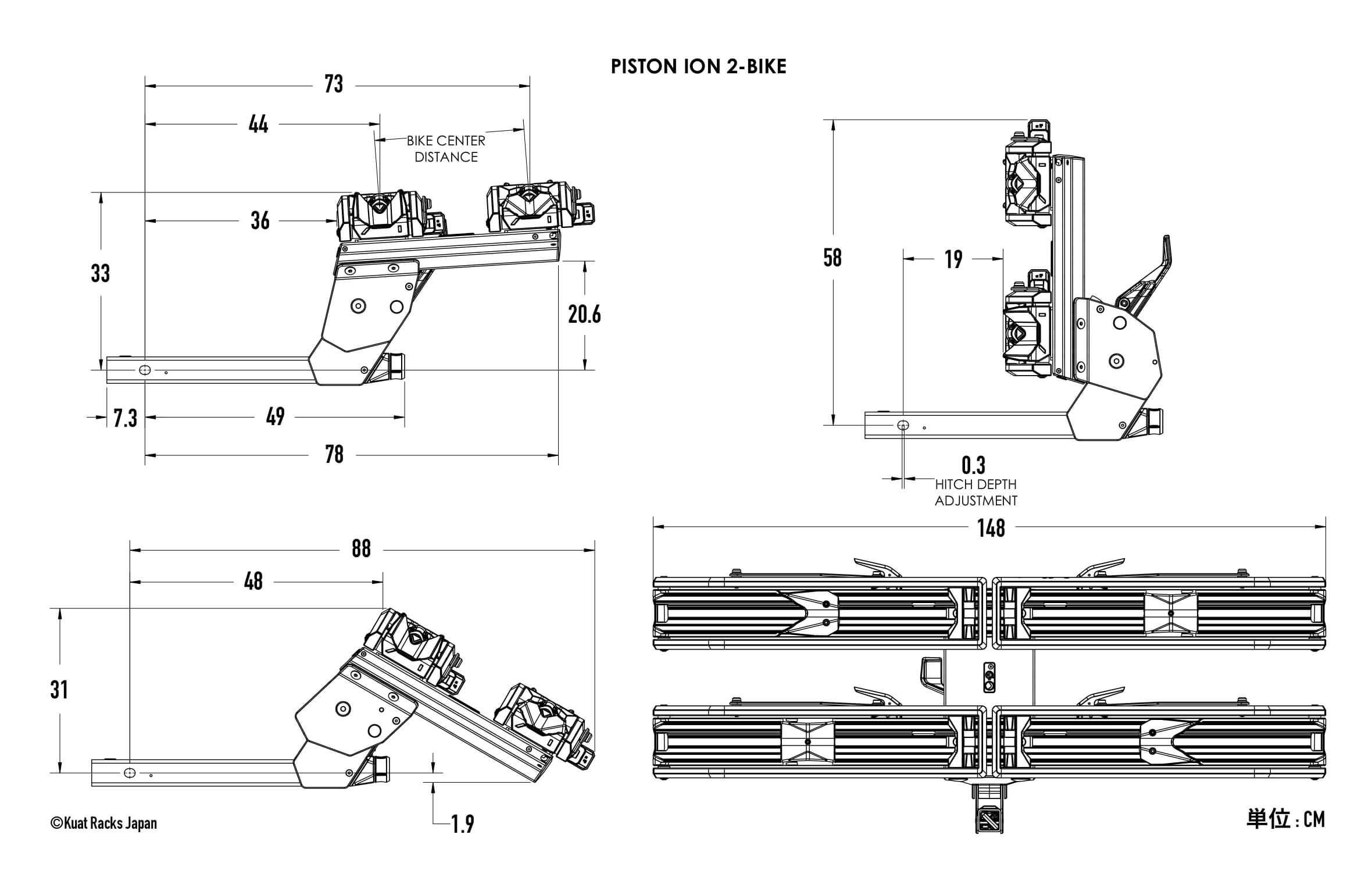 ¥Ô¥¹¥È¥ó ION ¥µ¥¤¥ºÉ½