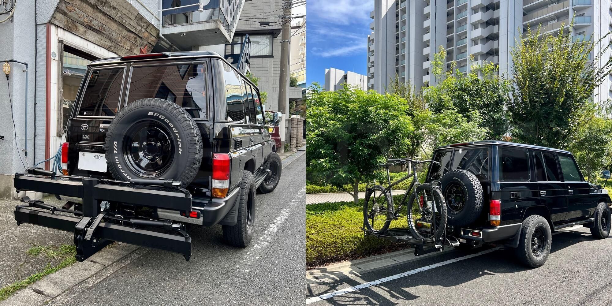 トヨタ / ランドクルーザー + Piston Pro 2台積載