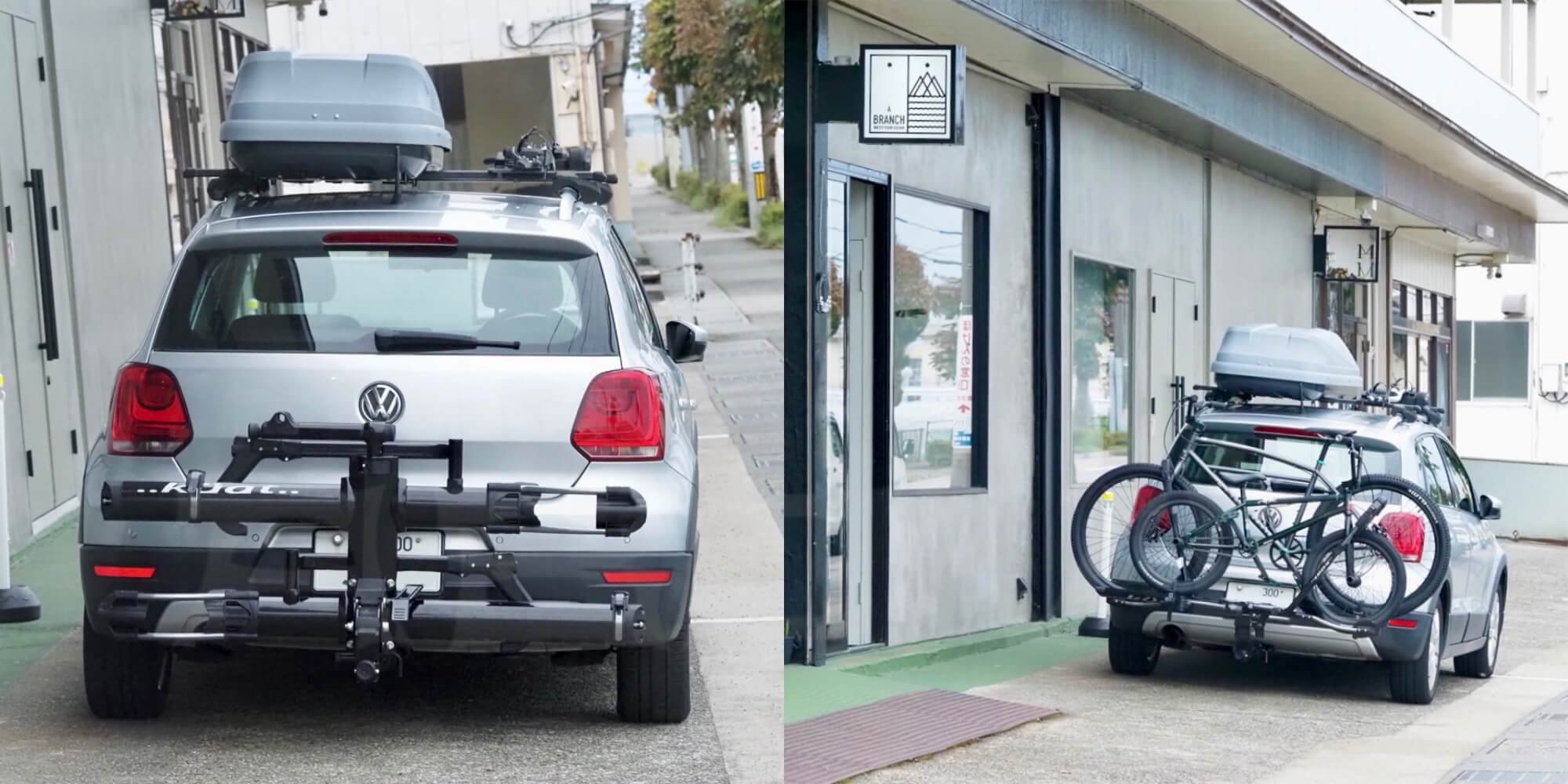 Kuat クアット / NV 2.0 ヒッチラック キャリア 2台 / 2-Bike Hitch Rack - Above Bike Store