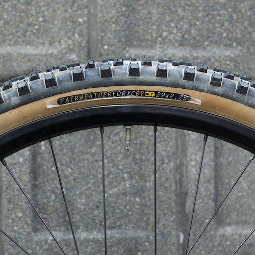 FAIRWEATHER for CX tire by CG (black) - beautifulbooze.com