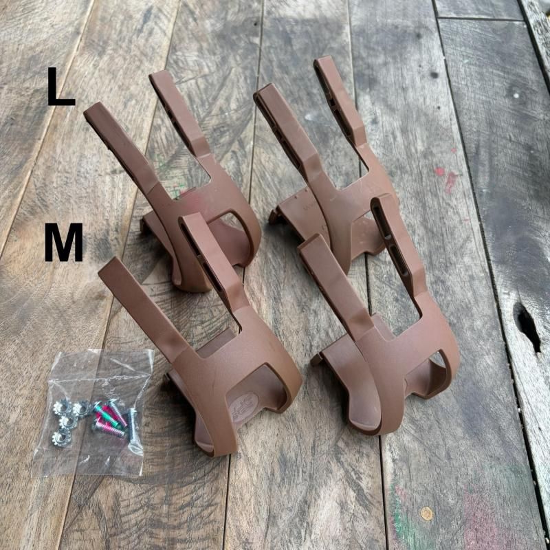Starfuckers / 4GATE TOE CLIPS (Plastic) / BROWN - Above Bike Store