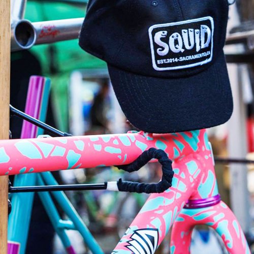 Squid Bikes / Patch Wool Cap