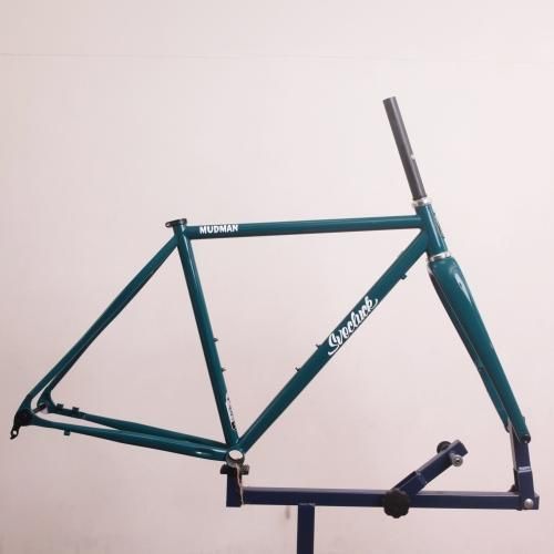 【ジャンク】MUDMAN CX DB di2専用フレーム Svecluck / スベクラック ハンドメイド・スティールバイク