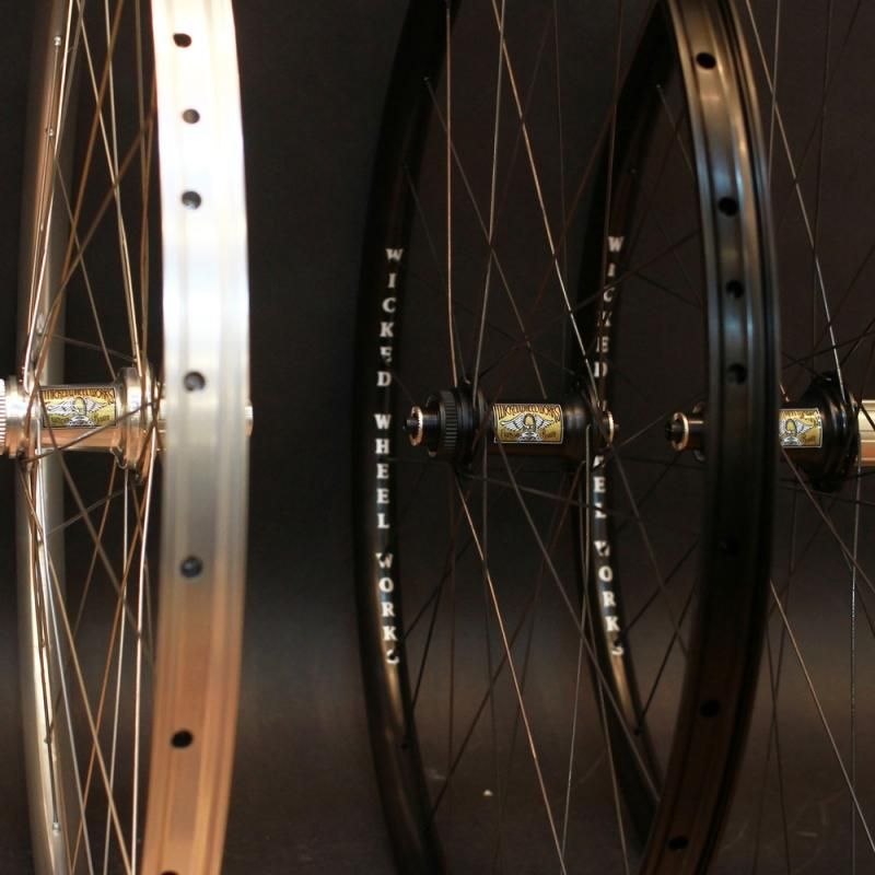 Wicked Wheel Works ウィキッド / 650B 完組ホイールセット for Disc Brake / チューブレスレディ -  Above Bike Store