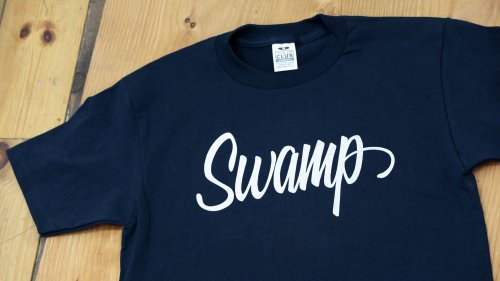 Swamp Basic Logo T-Shirts / Navy