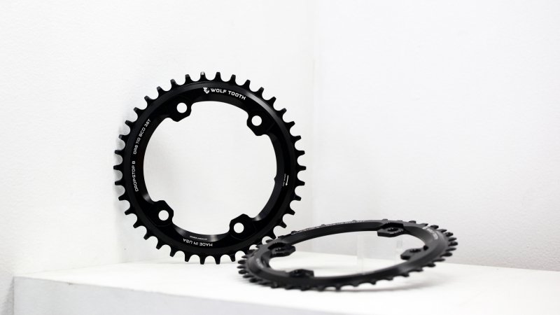 Wolf Tooth Components / Drop-Stop Chainring for Shimano GRX Crank / ウルフトゥース  - Above Bike Store