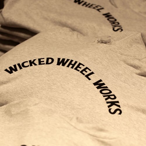 Wicked Wheel Works / Logo Hoodie / Ash Gray å աǥ