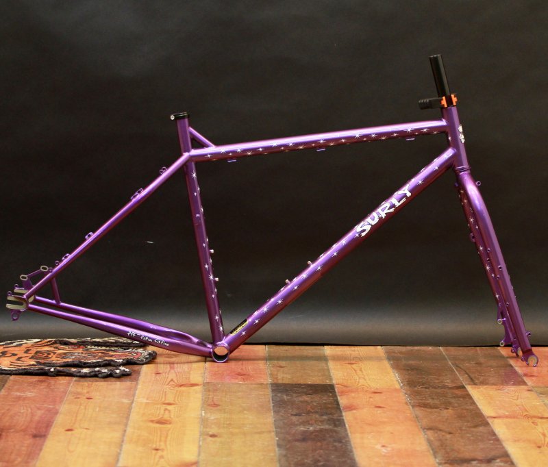 Surly / Pugsley サーリー パグスレー フレーム＆フォークセット / Painted by Swamp - Above Bike  Store