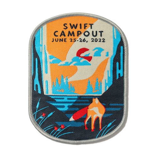 Swift Industries スウィフトインダストリーズ / Swift Campout 2022 Patch ワッペン