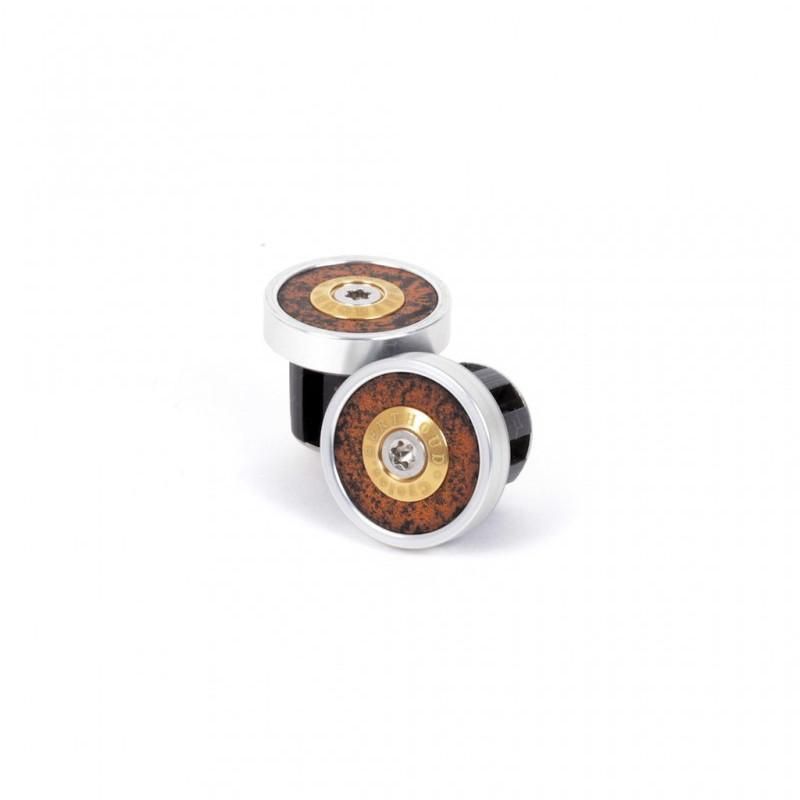 Gilles Berthoud / Handlebar end plugs / Silver anodized
