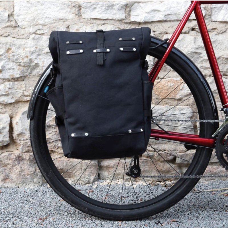 Gilles Berthoud / ジルベルソー / Roll Top Backpack Pannier ロールトップ・バックパック・パニア -  Above Bike Store