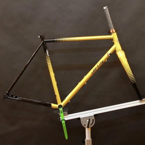 All-City オールシティー / ZIG ZAG ジグザグ Frame & Carbon Fork フレーム ＆ カーボンフォーク |  Golden Leopard ゴールデン・レオパード - Above Bike Store / アバブ・バイク・ストア