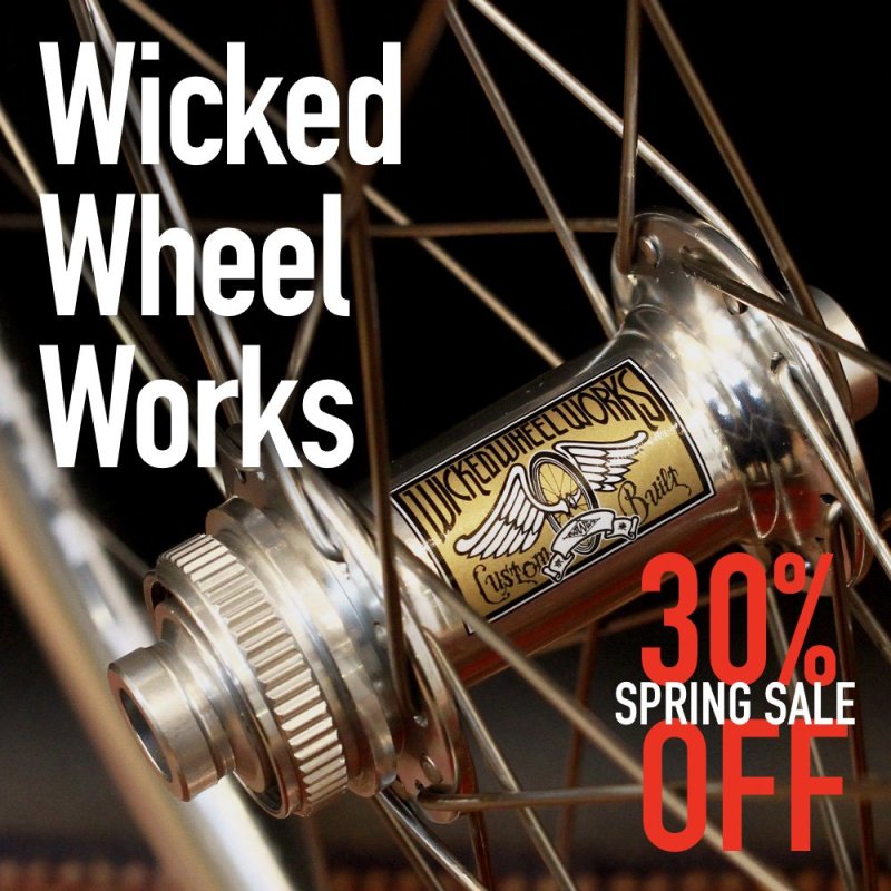 【30％OFF！スプリングセール2024】Wicked Wheel Works / 650B 完組ホイールセット / ウィキッド - Above  Bike Store