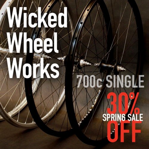 30% OFF! ץ󥰥 2024Wicked Wheel Works / 700c  󥰥륹ԡ ۥ륻å / å