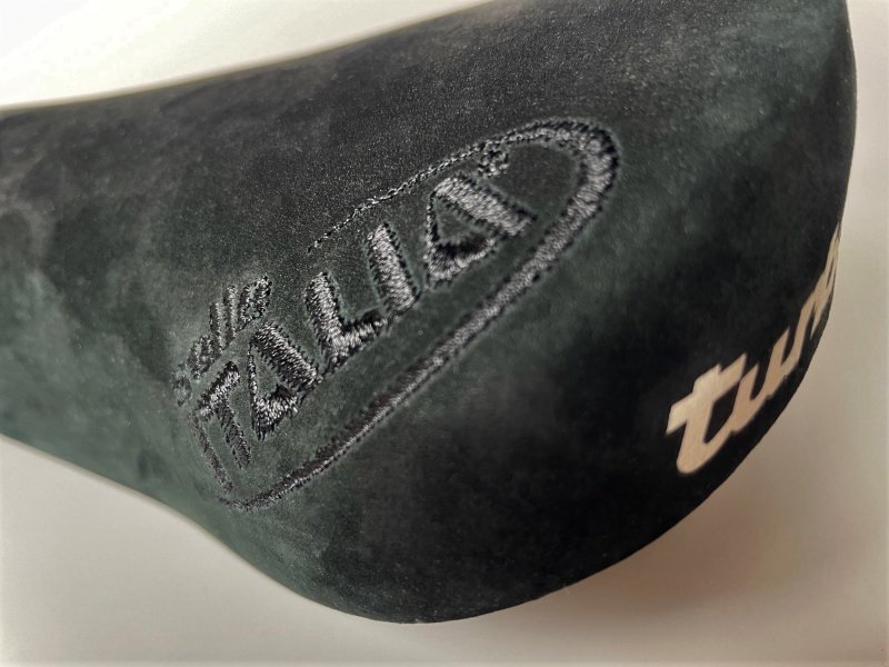 Selle Italia / TURBO 1980 embroidery / セラ・イタリア / ターボ 1980 サドル 刺繍ロゴ入り -  Above Bike Store