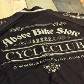 ABOVE BIKE STORE CYCLE CLUB ORIGINAL CYCLE JERSEY&BIB / BROWN Gold logo