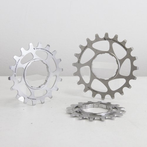 Wolf Tooth Components / Stainless Steel Single Speed Cog / 16,18,20T