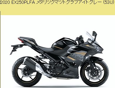 Kawasaki2020 NINJA 250 EX250 PLFA パ－ツカタログ99908128901 3143