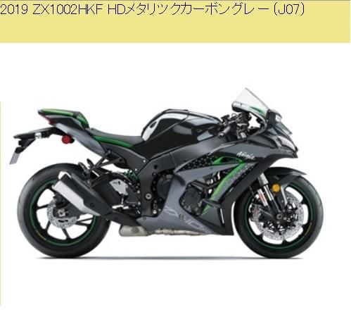 2019 取り扱い説明書 NINJA ZX-10R SE ZX1002 HKF