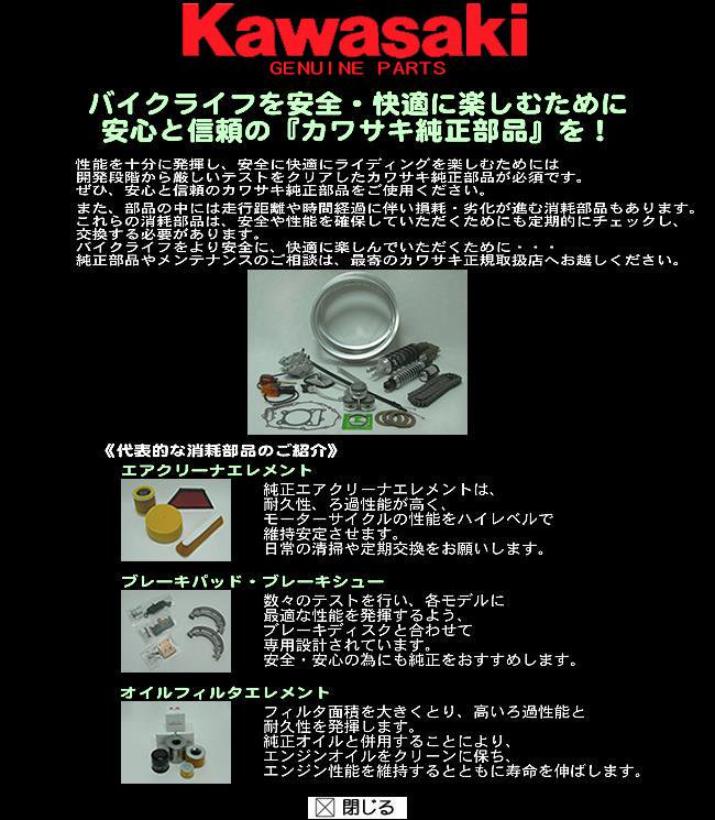 Kawasaki 純正整備解説書 ZEPHYR X 1996-2008 G1/G2/G3/G3A/G4/G5/G6 