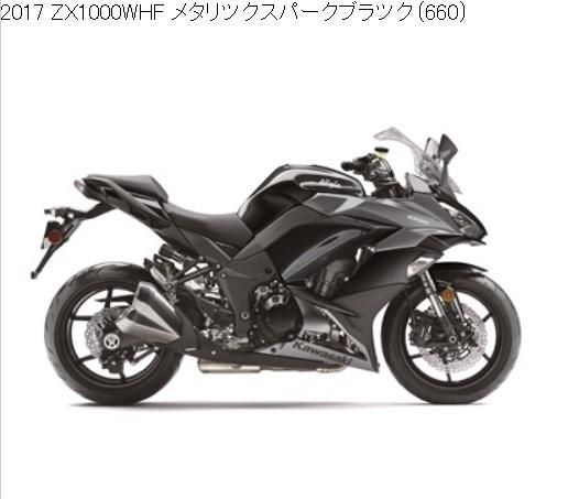 2017 取り扱い説明書 NINJA 1000 ZX1000 WHF