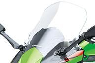 ニンジャ650 純正AC ロングウインドシールド Ninja650(2017)整備記録・その3 ロングスクリーン付けてみまし