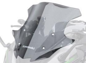 【komugi】Kawasaki純正　大型ウィンドシールド(スモーク) 50%OFF 公式】 カワサキ(純正) の 大型ウインドシールド