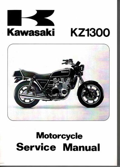 KAWASAKI 1979-1983　英文　ＫＺ1300　 整備解説書