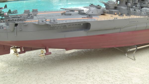 1/144スケール　大日本帝国ラジコン戦艦大和　レデイートゥーラン - ベストコレクター