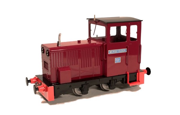 Gゲージ鉄道模型　ディーゼル機関車「Merseysider」