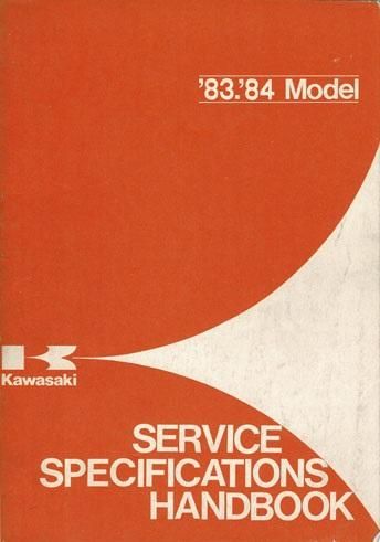 トモ様 Kawasaki 1983-1984 Specifications Handbook
