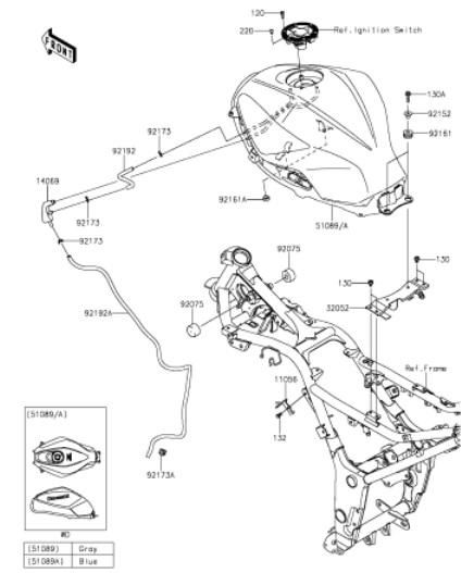 めぐっぺページ kawasaki z250 丸目仕様