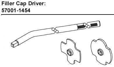 2015～2016 1400GTR Kawasaki Special Tools Fill Cap Driver