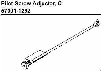 2015～2016 1400GTR Kwasaki Special Tools Pilot Screw Adjuster C