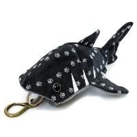 サメ　ポーチ　黒　シャーク　デンジャラス　ハンター サメポーチ黒シャークデンジャラスハンター