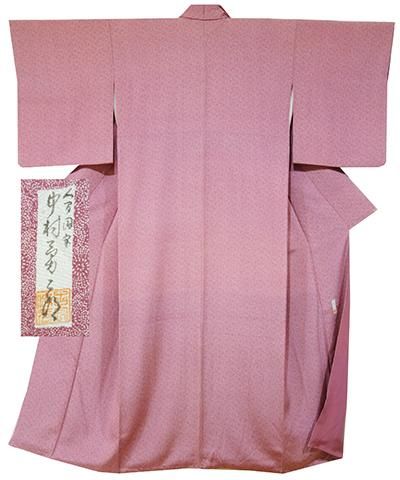 407my59◇逸品 人間国宝 中村勇二郎 古代菊 銀糸 六通 袋帯 長尺