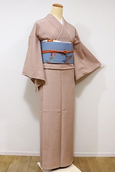 江戸小紋 作家物 鈴木秋治 角通し 紋無し 正絹 広襟 袷 kk89 - メルカリ
