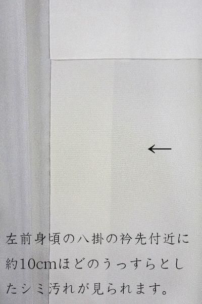WEB限定【C-1492】（S）きもの英製 繍一ッ紋 江戸小紋 鶯色 行儀