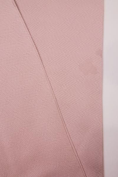 銀座【C-1576】繍一ッ紋 色無地 虹色 紗綾形に菊花の地紋(落款 銀座【C-1576】繍一ッ紋 色無地 虹色 紗綾形に菊花の地紋(落款