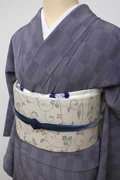 【2025秋冬新作】 銀座【C-1743】（広め）伝統工芸士 江戸 繍一ッ紋 廣瀬雄望作 着物・浴衣