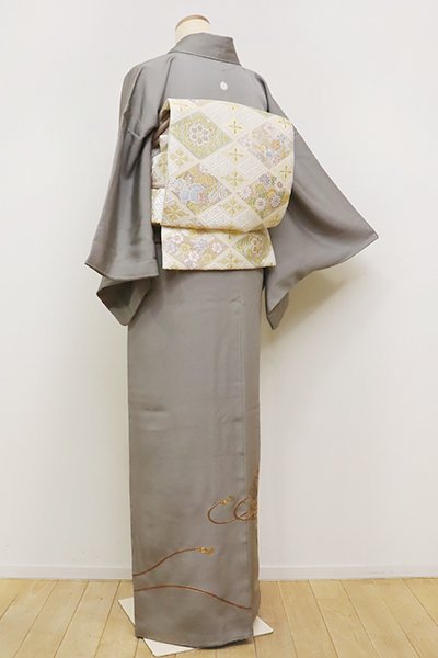 販売直販店 k-1397 蘇州刺繍 色留袖 一つ紋 正絹 広衿 袷 着物 - 浴衣/水着