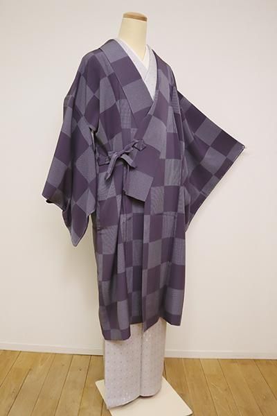 着物 コート レースコート 白 ホワイト フラワー 花 和装コート