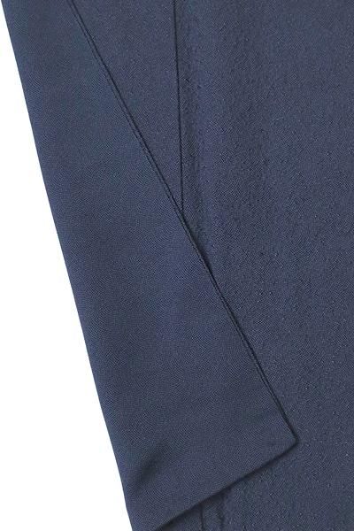 銀座【C-1803】（広め）染一ッ紋 江戸小紋 留紺色 鮫 - 銀座