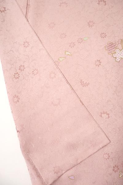 D-2481】刺繍 小紋 虹色 桜の花の図 - 銀座きもの青木｜長く大切