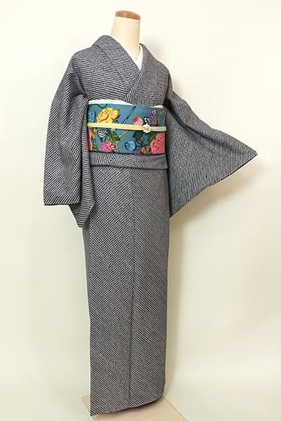 低価格販売 □平和屋□本疋田絞り 小紋 花繋ぎ 逸品3s2214 着物