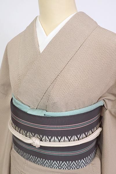 単衣　付下げ　刺繍　紬 300d67659f9a446c8830fdd599e8f6