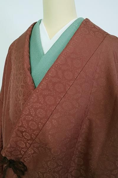 あおき E 1304 道中着 海老茶色 有職文の地紋 銀座きもの青木 長く大切に着続けて頂きたい上質な着物や帯 Online Shop あおき E 1304 道中着 海老茶色 有職文の地紋 銀座きもの青木 長く大切に着続けて頂きたい上質な着物や帯 Online Shop
