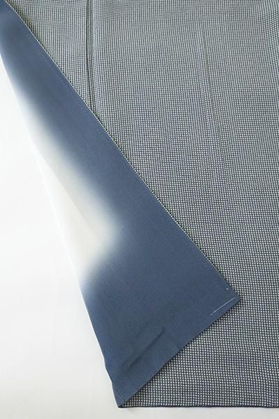 江戸小紋 伊勢型写 角通し 藍鉄色 正絹 反物 袷】二藍色 角通し 一つ紋 江戸小紋 | 大山キモノ・ちぇらうなぼるた